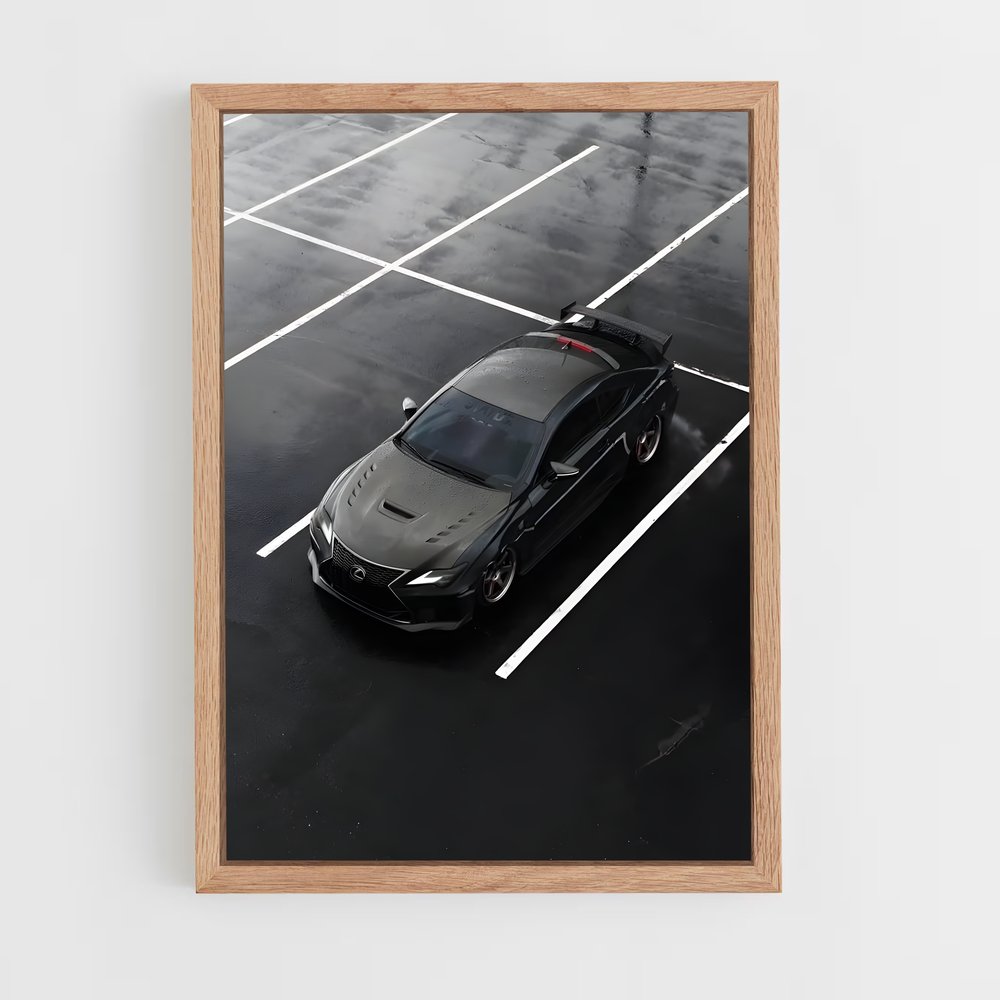 Poster track edition – affiche Lexus (vue 4)